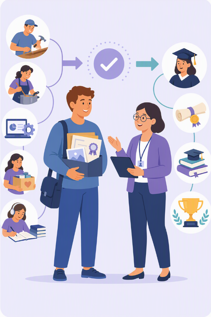 Recognition of Prior Learning illustration